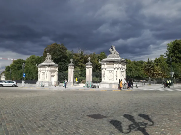 Royal Palace in Brussels (Belgium)